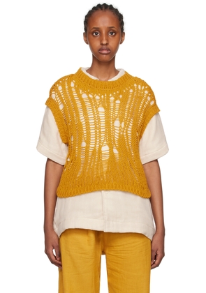 AIREI Yellow Laddering Vest