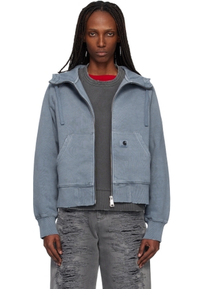 Carhartt Work In Progress Blue Torion Hoodie