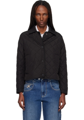 Weekend Max Mara Black Quilted Jacket
