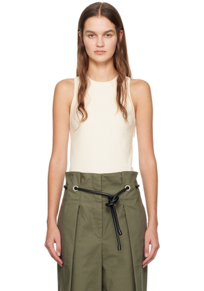 3.1 Phillip Lim Off-White Crewneck Tank Top