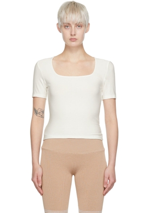 determ; White Rayon T-Shirt