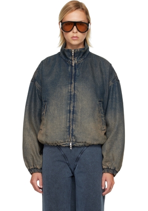 Diesel Blue De-Flower-S Denim Jacket