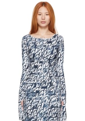 Heste Jente SSENSE Exclusive Navy Polyester T-Shirt