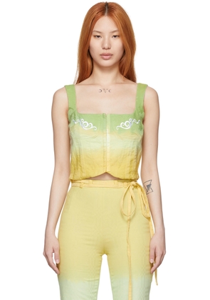 Heste Jente SSENSE Exclusive Green Tank Top