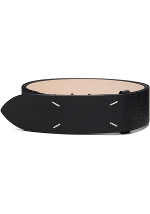 Maison Margiela Black Four Stitches Belt