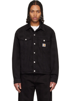 Carhartt Work In Progress Black Everson Denim Trucker Jacket