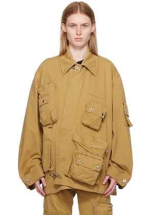 Lanvin Tan Future Edition Jacket