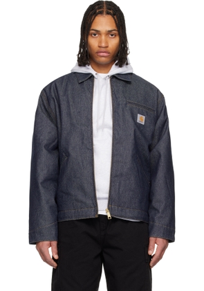Carhartt Work In Progress Blue OG Detroit Denim Jacket