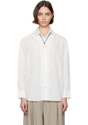 Nanushka White Fryda Shirt