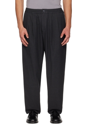 Neighborhood Gray Baggy Silhouette Easy Trousers