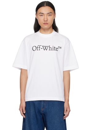 Off-White White Big Bookish Skate T-shirt