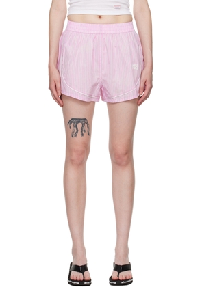 alexanderwang.t Pink Track Shorts
