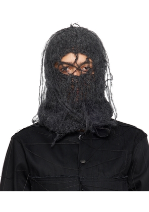 AIREI Gray Loose Thread Balaclava