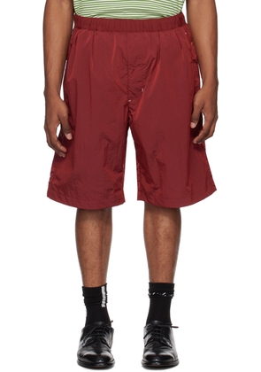 nanamica Red Wind Shorts