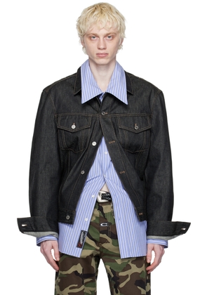 Commission Black Shot Denim Jacket