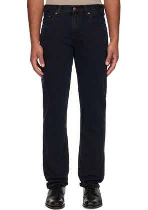 Nudie Jeans Black Gritty Jackson Jeans