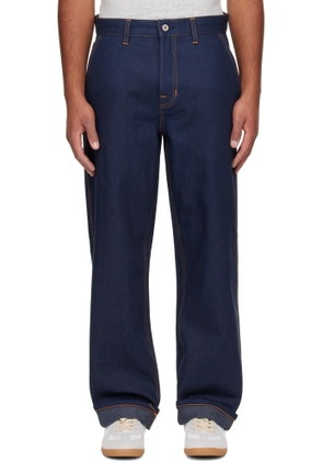 Nudie Jeans Navy Tuff Tony Jeans