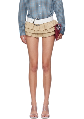 Gimaguas Beige Jardin Shorts