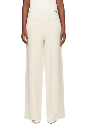 Max Mara Off-White Assiro Lounge Pants