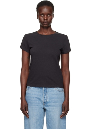 Re/Done Black Hanes Edition 1960s Slim T-shirt