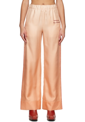 Stella McCartney Pink Printed Trousers