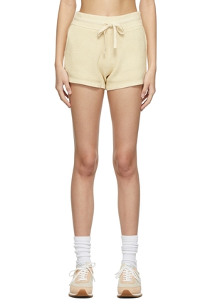 rag & bone Off-White Demi Cotton Shorts
