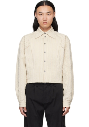 Kiko Kostadinov Off-White Kraner Shirt