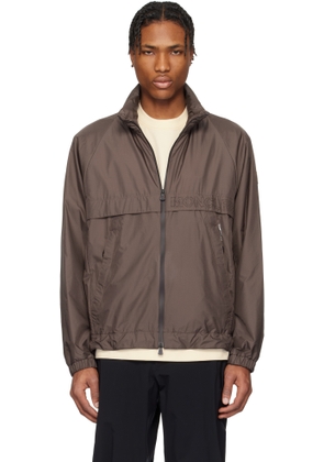 Moncler Grenoble Brown Negara Packable Hooded Jacket
