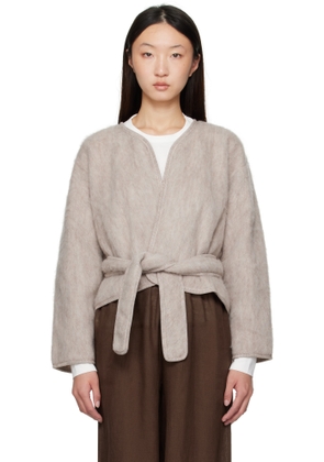 Baserange Taupe Capas Jacket