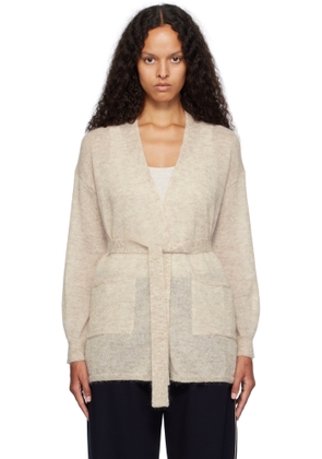 MM by Max Mara Beige Visino Cardigan