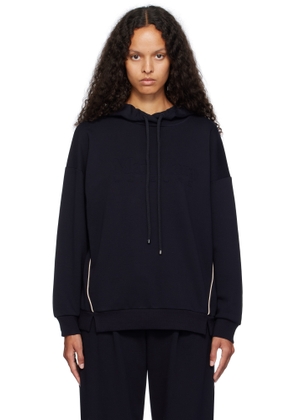MM by Max Mara Navy Flipper Hoodie