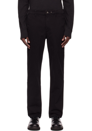 rag & bone Black Fit 2 Slim Chino Trousers