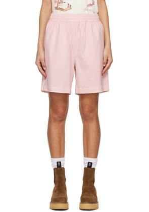Burberry Pink Drawstring Shorts