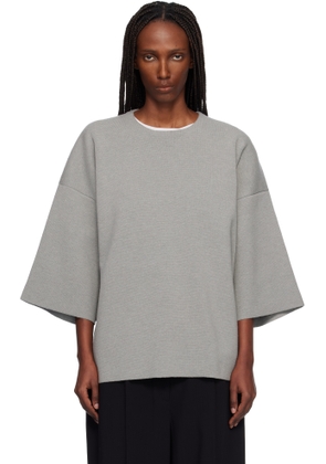 Fear of God Gray Milano Knit T-shirt