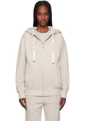 Max Mara Beige Pecos Hoodie