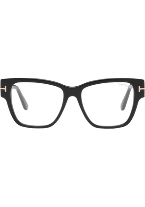TOM FORD Black Blue Block Square Shape Glasses