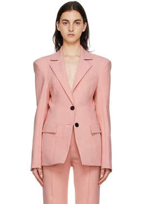 Kwaidan Editions Pink Polyester Blazer
