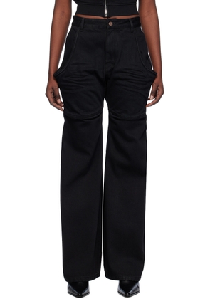 We11done Black Wire Jeans