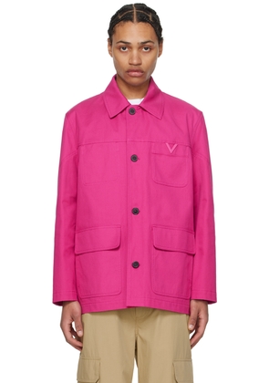 Valentino Pink Caban Jacket