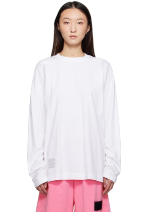 MAGNIBERG White Full Long Sleeve T-shirt