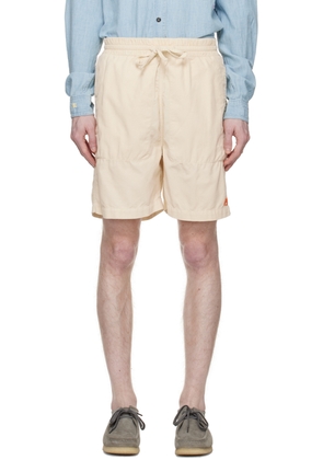 PRESIDENT's Off-White Drawstring Shorts