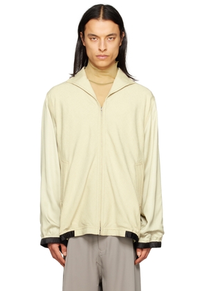 Cornerstone Beige Paneled Jacket