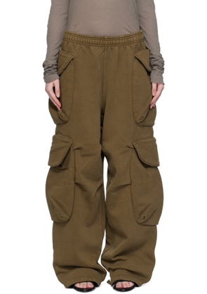 Entire Studios Brown Heavy Gocar Cargo Pants