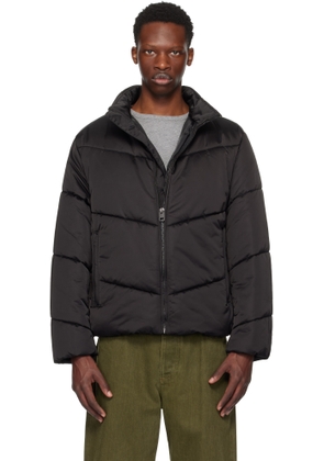 Hugo Black Water-Repellent Puffer Jacket
