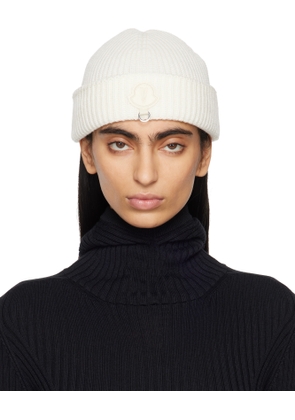 Moncler Genius Moncler x Willow Smith White Wool Beanie