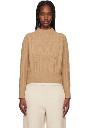 Max Mara Tan Miranda Sweater