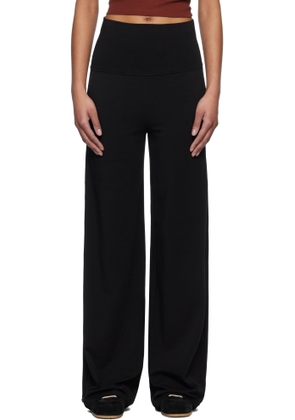 Fax Copy Express Black Afternoon Stretch Series Lounge Pants