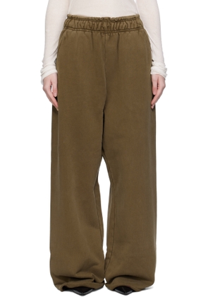 Entire Studios Brown Full Sweatpants