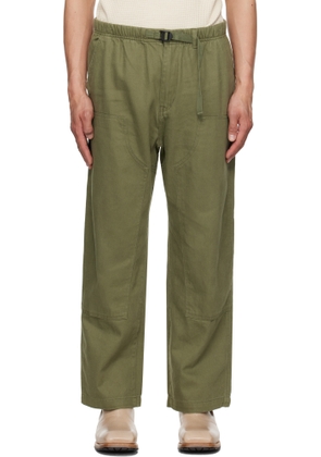 Carhartt Work In Progress Green Crawford Trousers