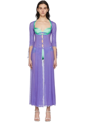 Poster Girl SSENSE Exclusive Purple Barbie Beach Dress